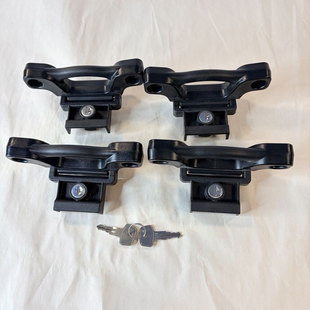 FORD OEM Box Tie Down Truck Bed Cleats Locking Set For 15-24 Ford F-150 F-250